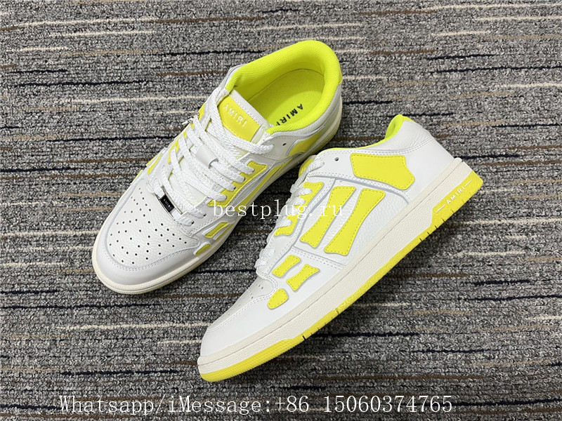 Amiri Sneaker White Yellow