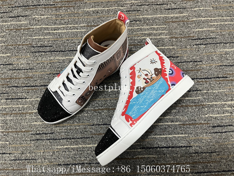 Christian Louboutin Louis High Top Sneaker