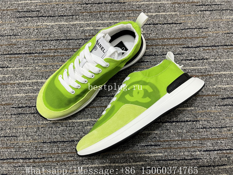 Chanel Sneaker Green