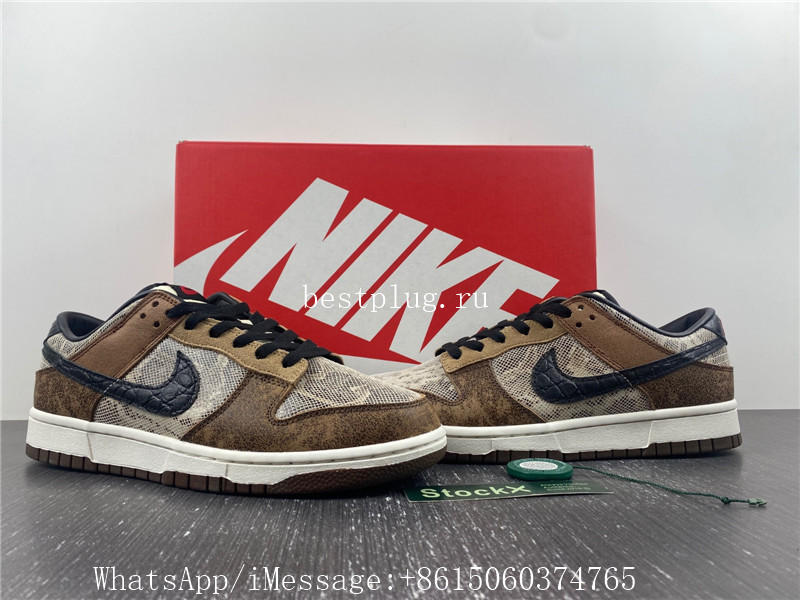 Nike Dunk Low CO.JP Brown Snakeskin