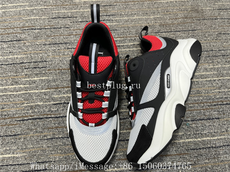 Christian Dior B22 Sneaker White Black Red