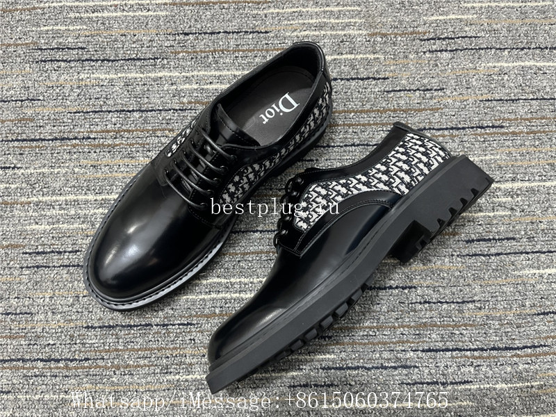 Christian Dior Sneaker Leather Black