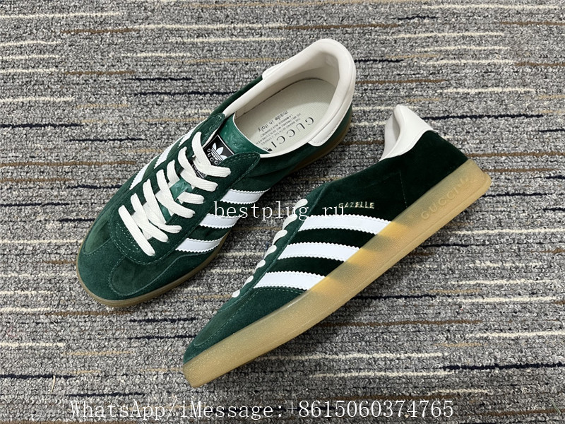 Gucci X Adidas Sneaker Green White