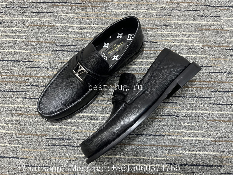 Louis Vuitton Leather Sneaker Black