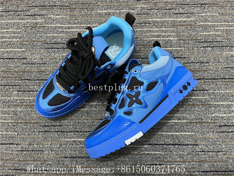 Louis Vuitton Trainer Sneaker Blue