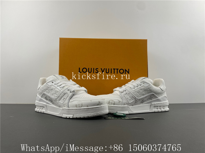 Louis Vuitton Trainer Sneaker White