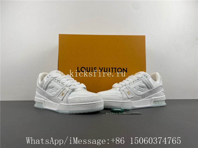 Louis Vuitton Trainer Sneaker White