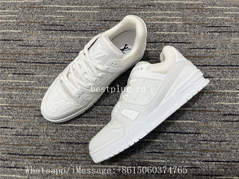 Louis Vuitton Trainer Sneaker White