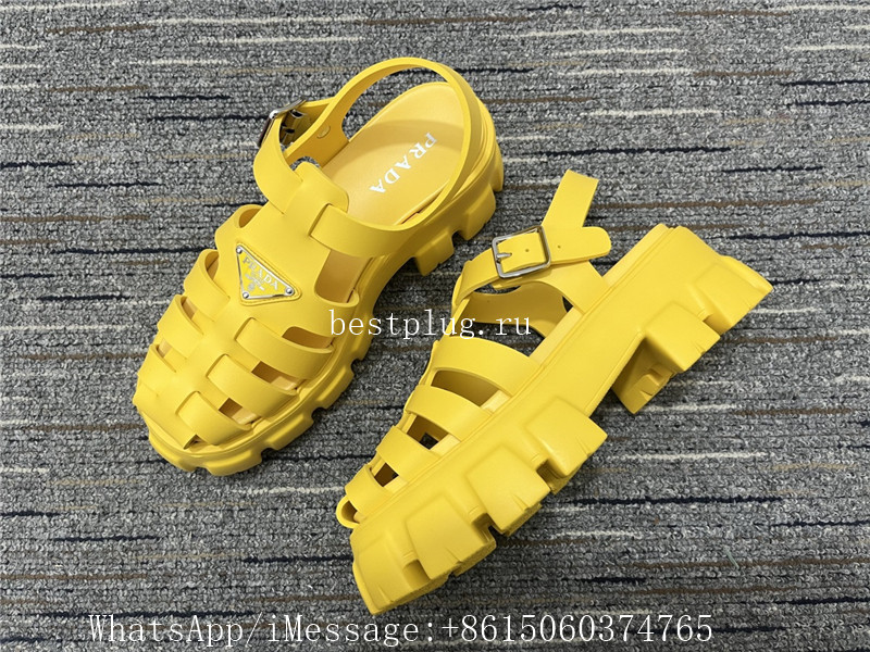 Prada Sandals Yellow