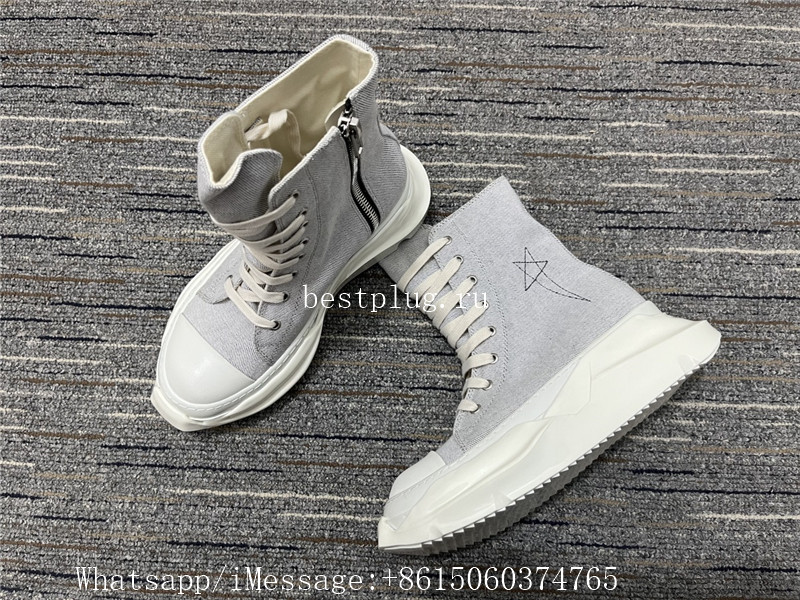 Rick Owens High Top Sneaker Star