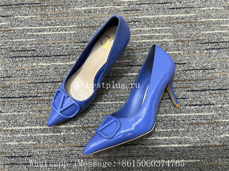 Valentino Heels Blue