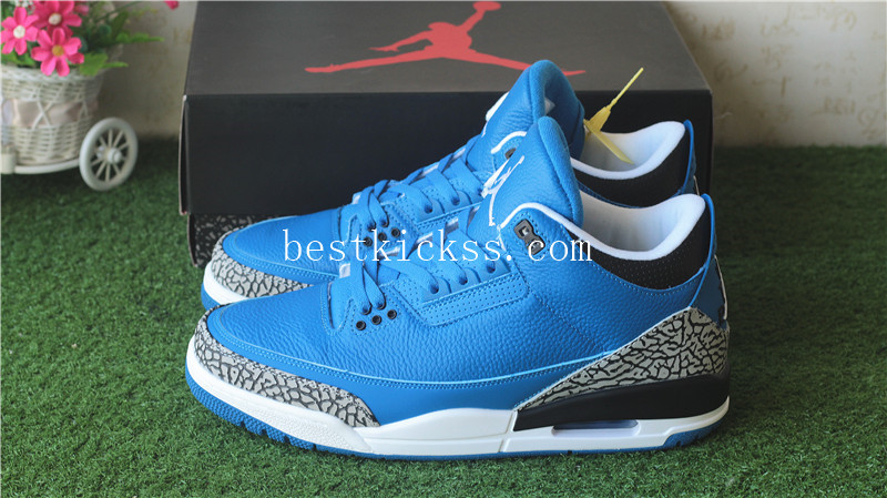 Air Jordan 3 Blue Critical Crack New Year Deals