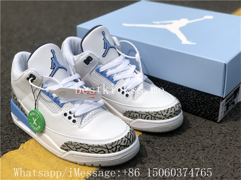 Air Jordan 3 Retro UNC University Blue