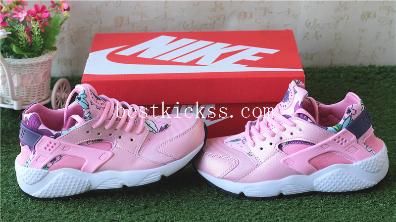 Nike Air Huarache Pink Flower