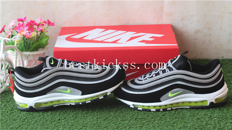 Nike Air Max 97 Black Neon Volt 3M Green