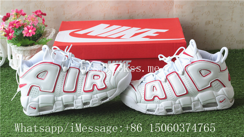 Nike Air More Uptempo 96 White Red