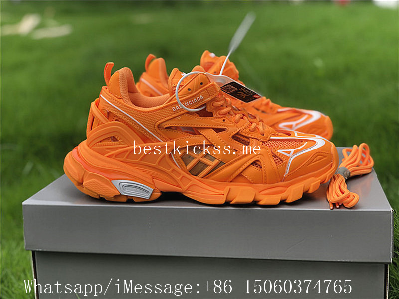 Balenciaga Track 2 Trainer Orange White