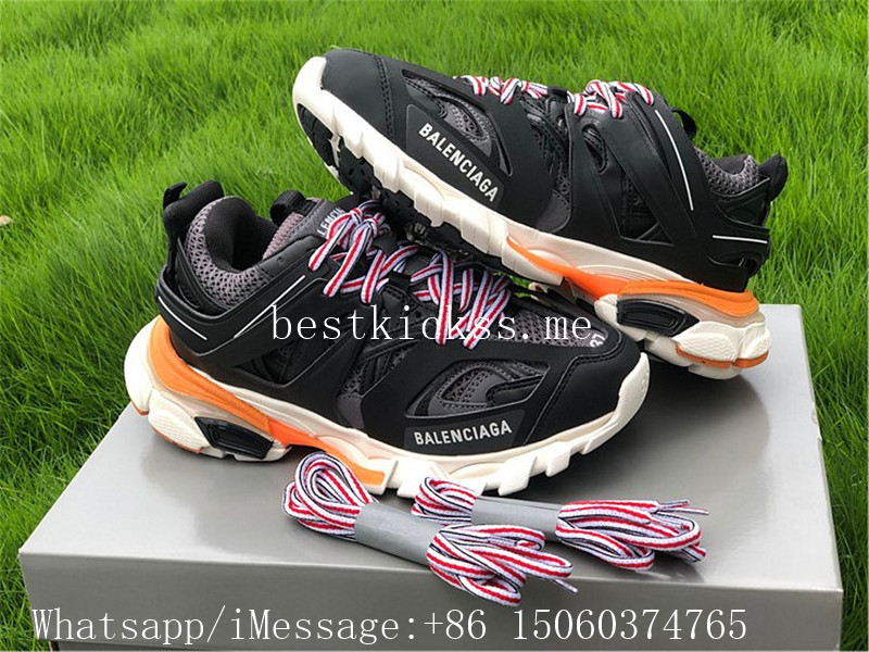 Balenciaga Track 3.0 Black White Orange