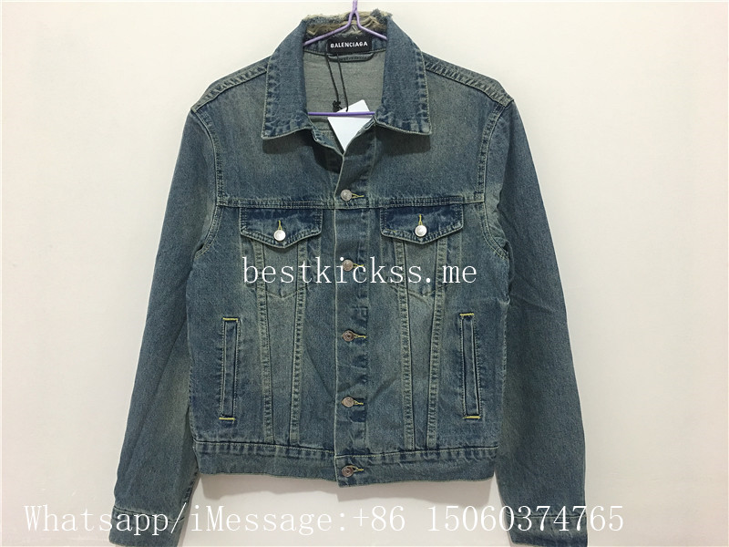 Balenciaga Blue Jean Jacket