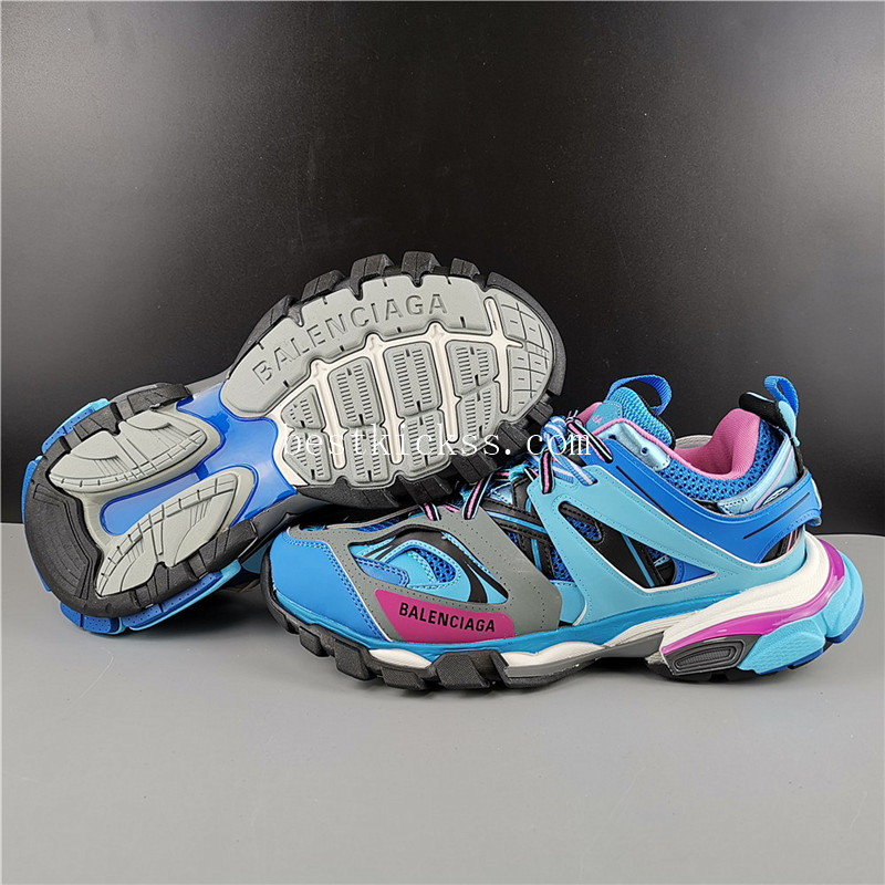 Balenciaga Track 3.0 Sneaker Blue Pink Grey