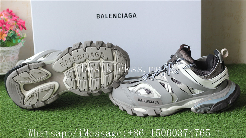 Balenciaga Track 3.0 Sneakers Grey And White