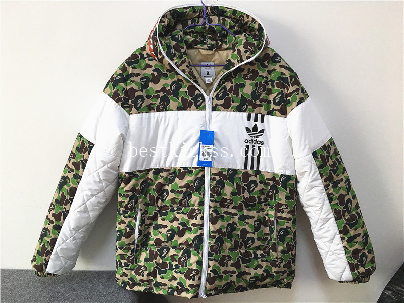 Adidas X Bape Shark Jacket Coat