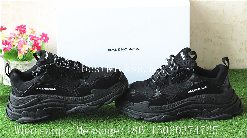 Balenciaga TripleS Sneakers All Black