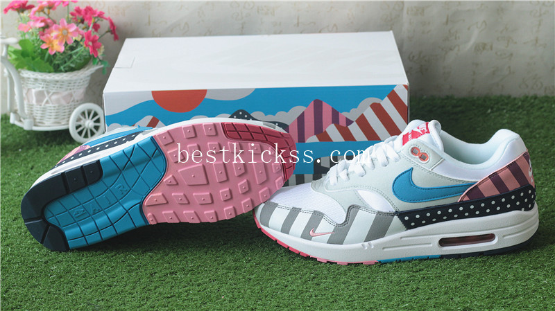 Parra x Nike Air Max 1 White Pure Platinum