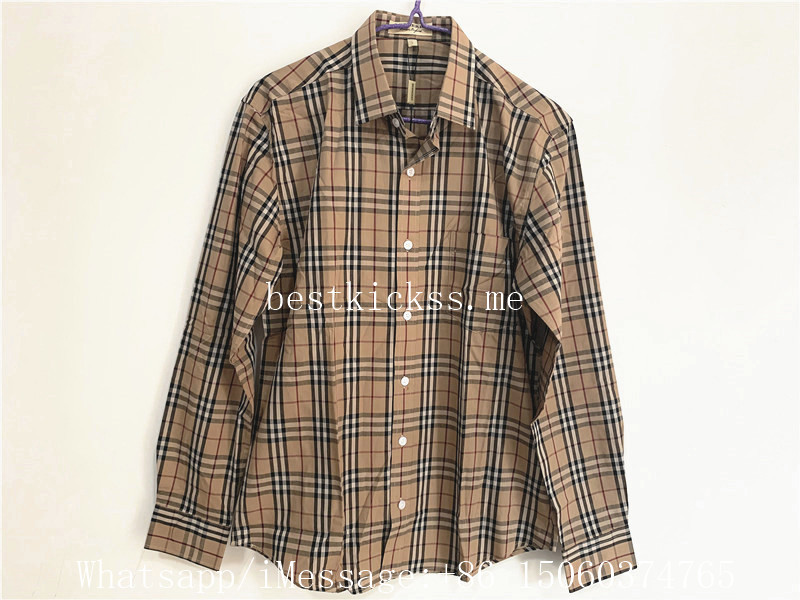 Burberry Cotton Check Shirts