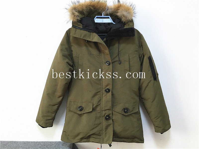 Canada Goose Green Jacket Coat Women