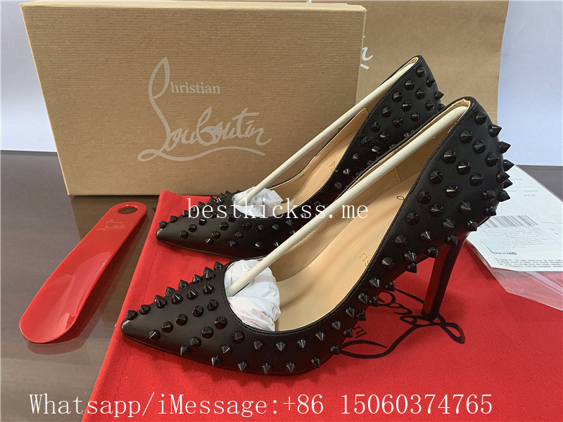 Christian Louboutin High Heels Spikes Black