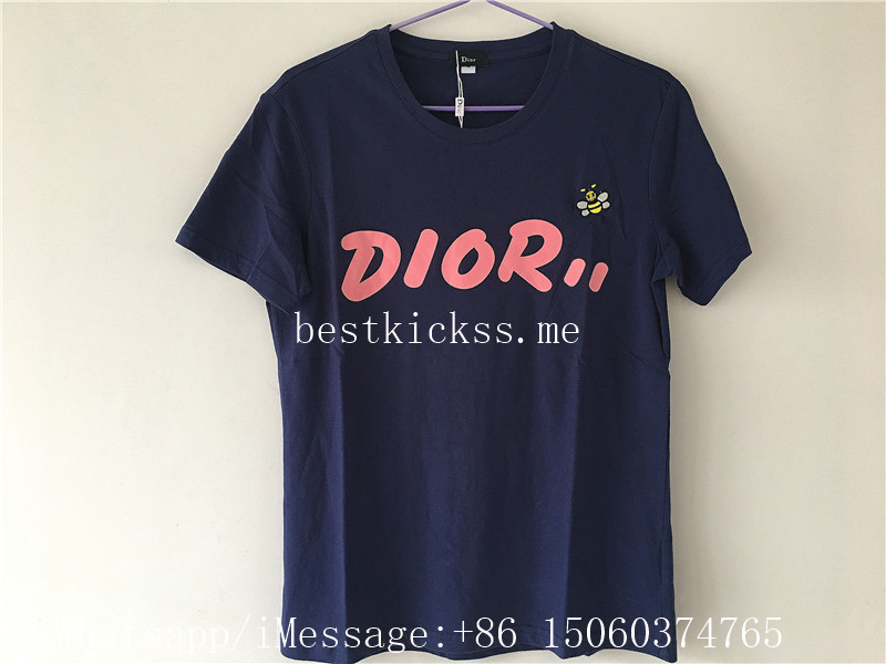 Dior Bee TShirt Navy Blue