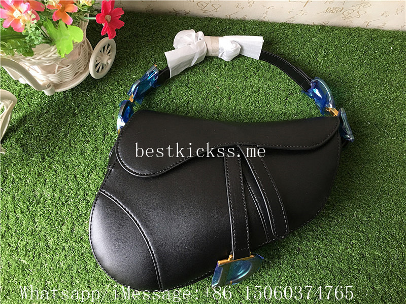 Dior Saddle Calfskin Bag Black