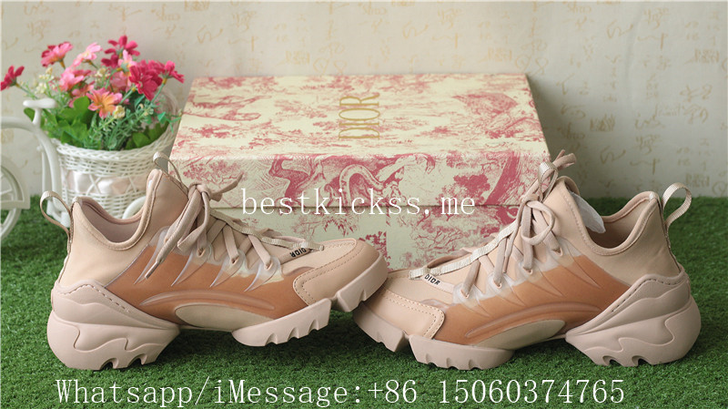 Christian Dior Womens Low-Top Sneakers Nude 2019 SS