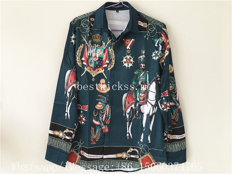 D&G Dolce Gabbana Shirt Blue