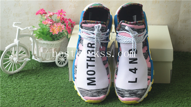 Fish Scale Boost PW X Adidas NMD Hu MOTH3R Solar Pack Pink Blue