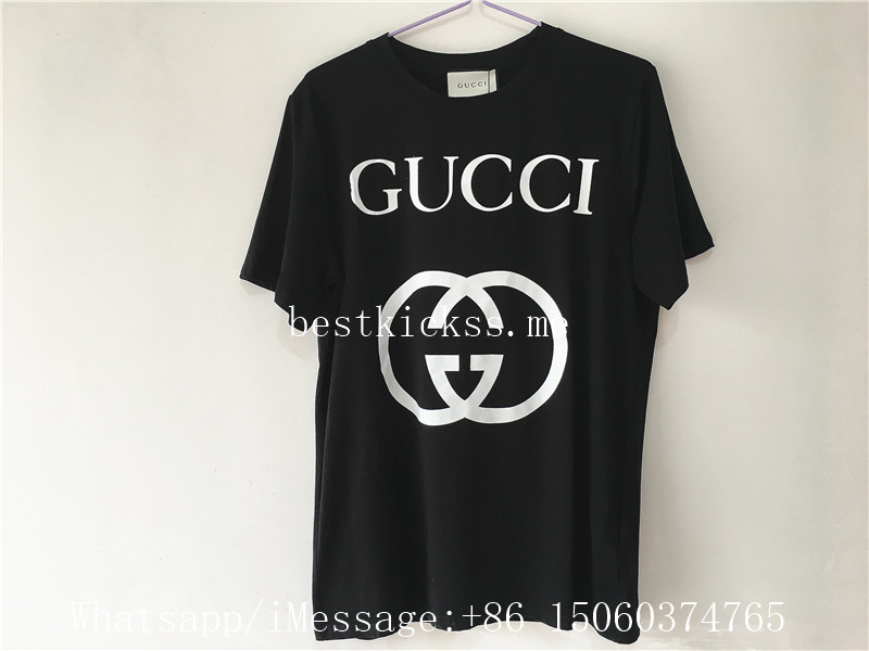 Gucci GG logo Black T-shirt