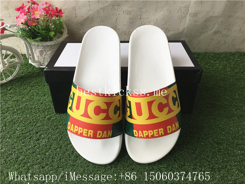 Gucci Logo Slide White