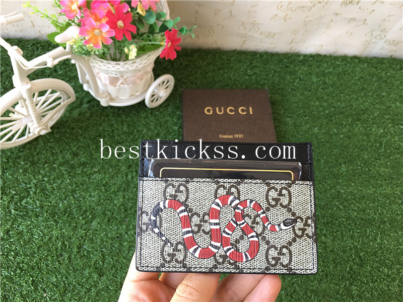 Gucci Snake Cardholder