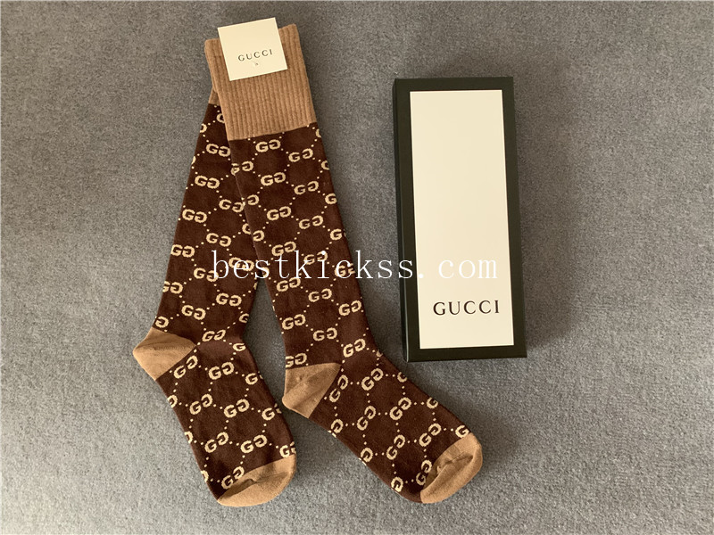 Gucci Sock Brown