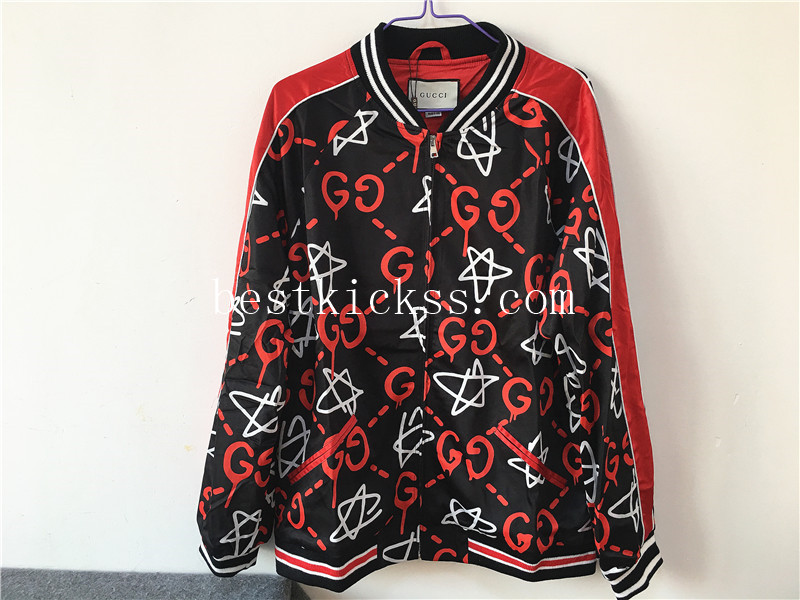 Gucci Star Jacket White Bred