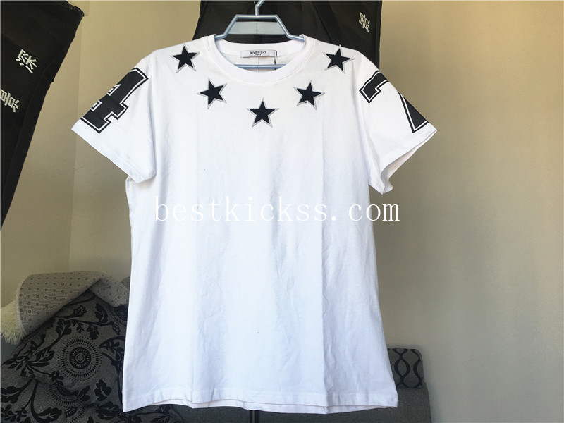 Givenchy Star White Tshirt