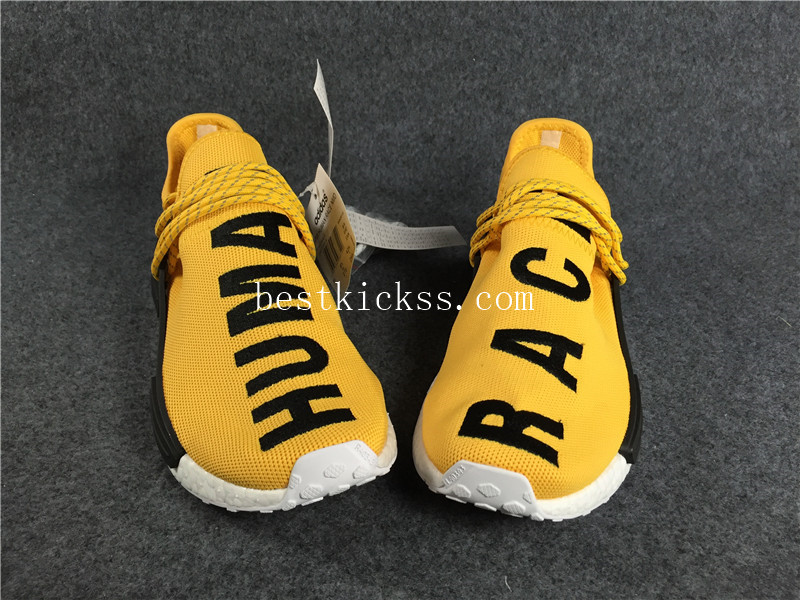 Pharrell x Adidas Human Race Yellow