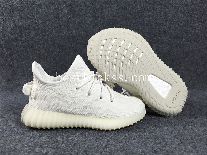 Kids Adidas Yeezy Boost 350 V2 Cream White