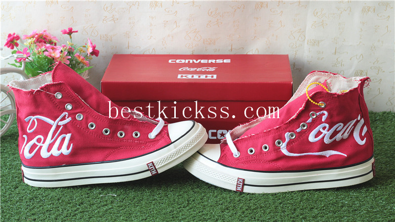 Kith x Coca-Cola x Converse Chuck Taylor All Star 70 Red