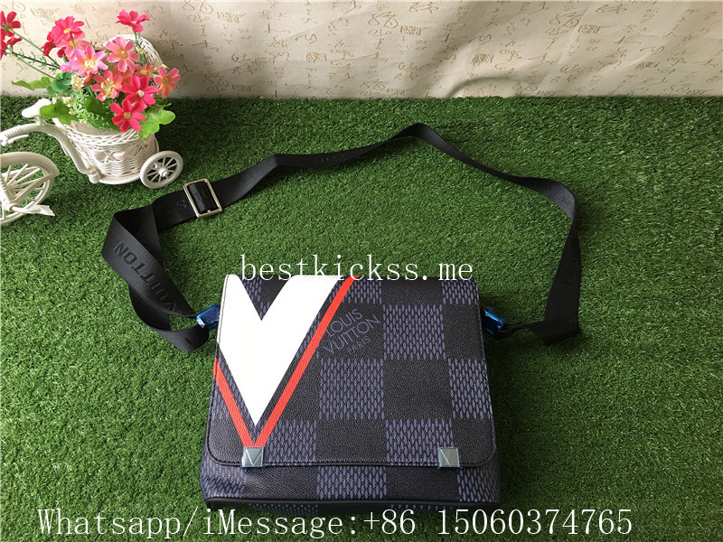 Louis Vuitton District PM Damier Copa America Messenger bag