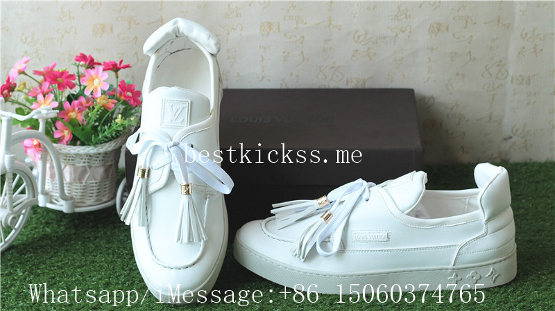 Louis Vutton Mr Hudson White Sneakers