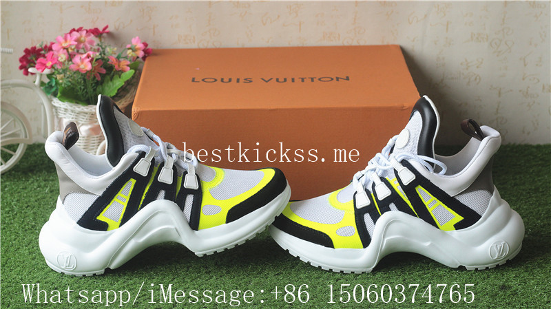 Louis Vuitton Run Away Archlight Sneaker Fluorescent White