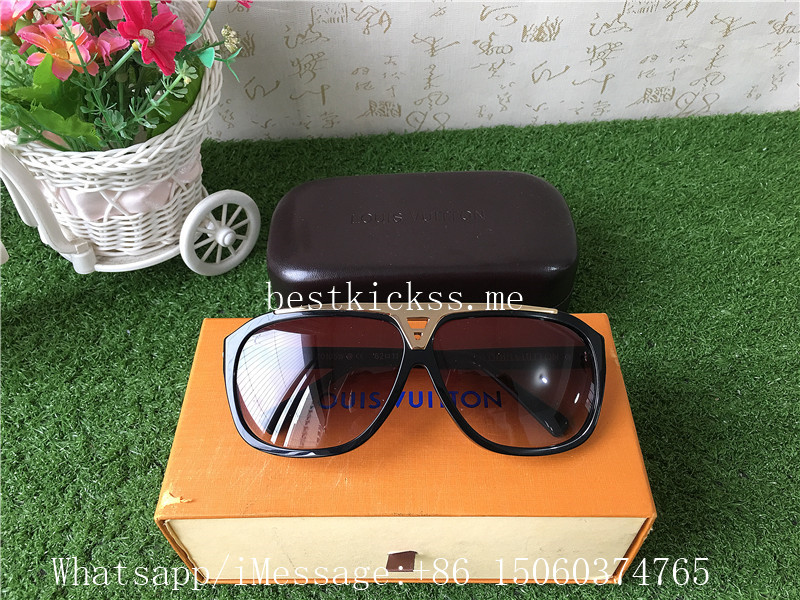 Louis Vuitton Sunglasses Black Gold