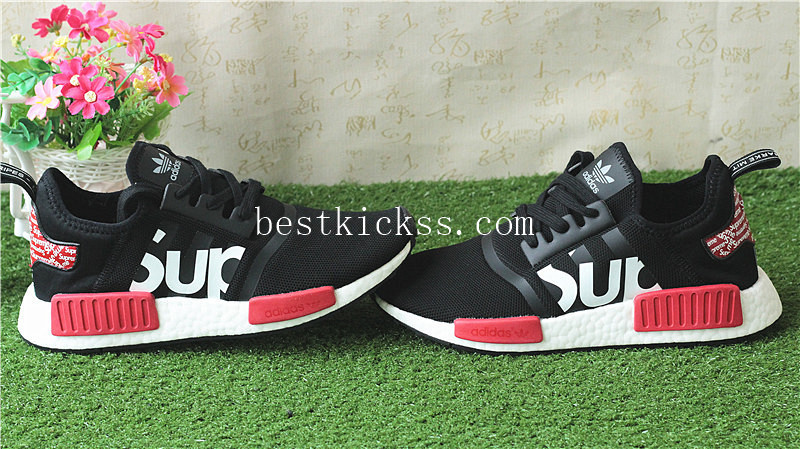 Adidas NMD R1 PK Supreme Black Real Boost